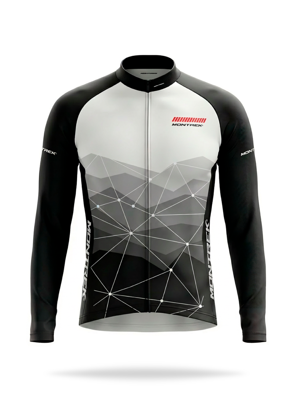 Maillot de Ciclismo para Hombre - GEO Premium Manga Larga - Montrek