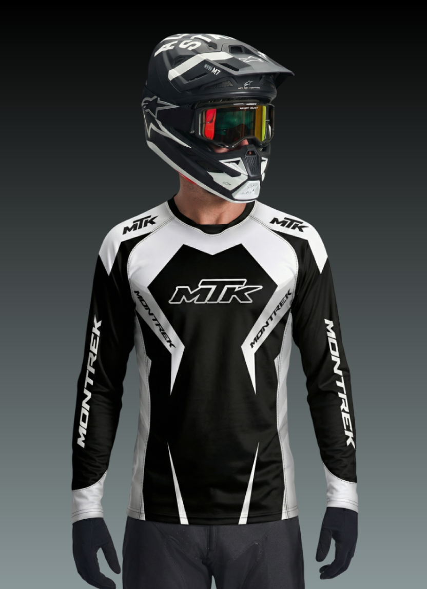 Jersey para MTB Black and White de Hombre