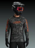 Jersey para MTB Camuflaje Gris de Hombre