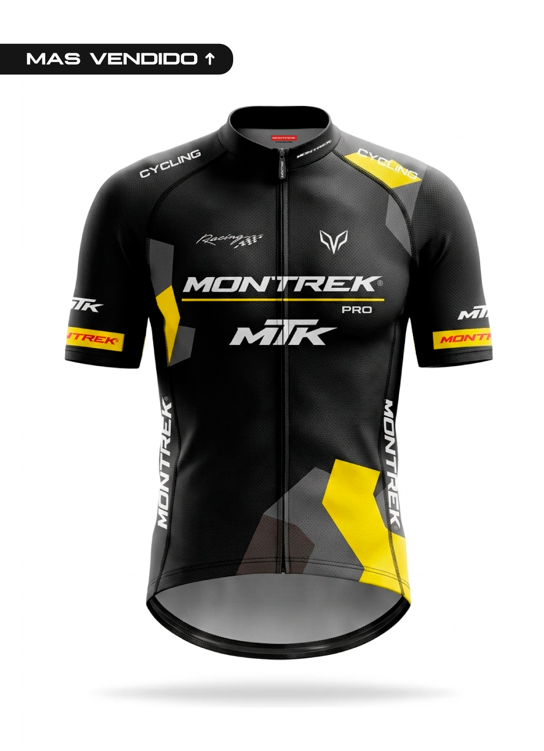 Maillot de Ciclismo para Hombre - Racing Black